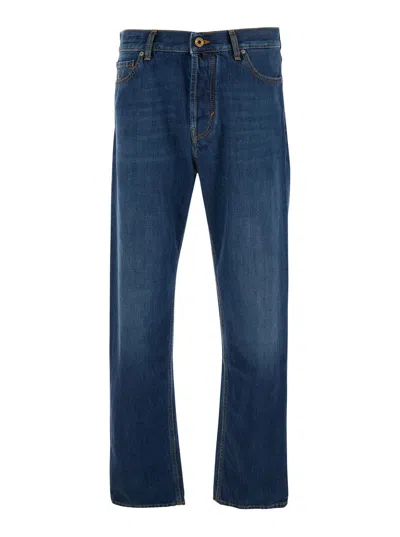 Jacob Cohen Sean Embroidered-pocket Jeans In Multi