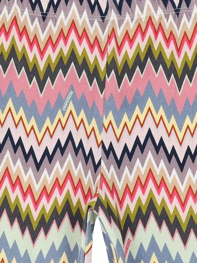 Missoni Zigzag-pattern Leggings In Multi
