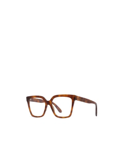 Stella Mccartney Full Frame Plain Mirror In Brown