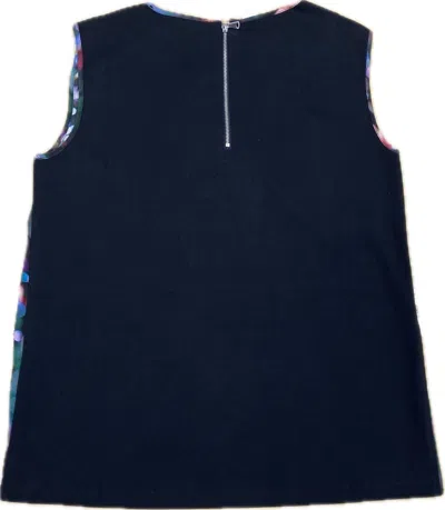 Max Mara Crew Neck Vest In Multi
