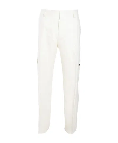 Off-white Slim-cut Cargo Trousers In Multi