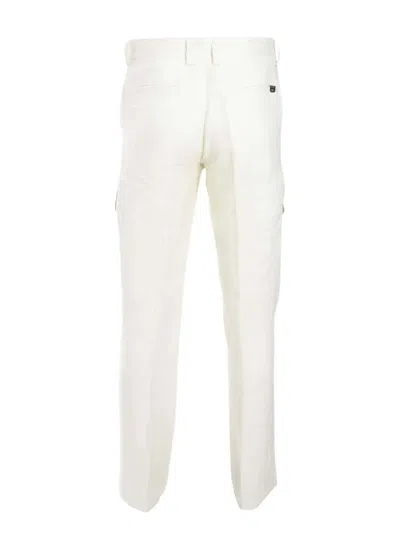 Off-white Slim-cut Cargo Trousers In Multi