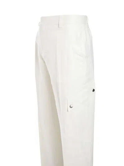 Off-white Slim-cut Cargo Trousers In Multi