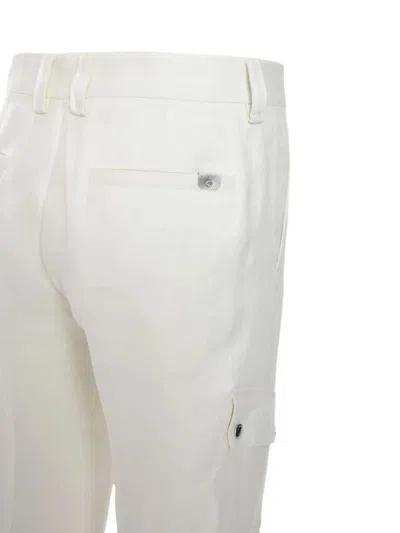 Off-white Slim-cut Cargo Trousers In Multi