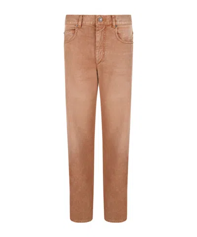 Isabel Marant Jenny Jeans In Brown