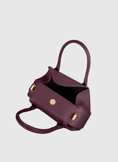 Yuzefi Double Handle Shoulder Bag In Red