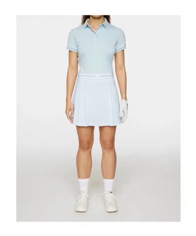 J. Lindeberg Harlow Print Skirt In Blue