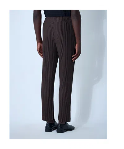 Issey Miyake Brown Monthly Color June Trousers In Brown