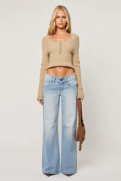 Abrand 00 Super Low Wide Kaia Worn In Brown