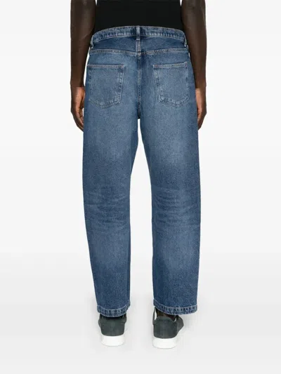 Apc A.p.c. Elisabeth Jeans In Blue