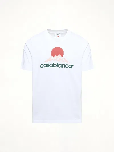 Casablanca Men's Montagne T-shirt In White