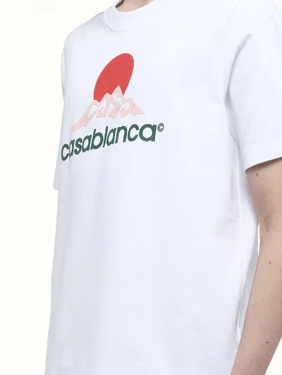 Casablanca Men's Montagne T-shirt In White