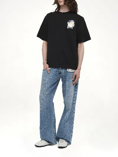 Casablanca Men's Galactic Connection T-shirt In Black