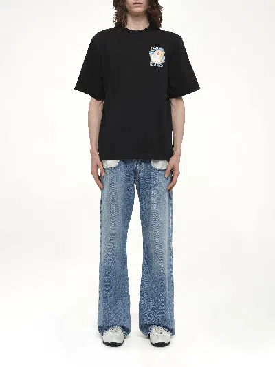 Casablanca Men's Galactic Connection T-shirt In Black