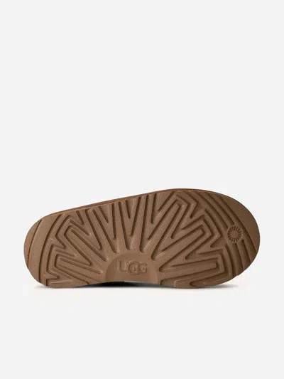 Ugg Kids Classic Micro Slippers In Brown