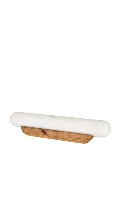 MARBLE ROLLING PIN & STAND 大理石擀面杖套装（含支架）