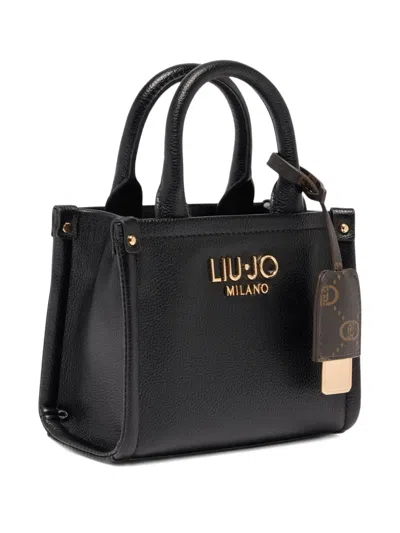 Liu •jo Structured Tote Bag Dual Handles In Black