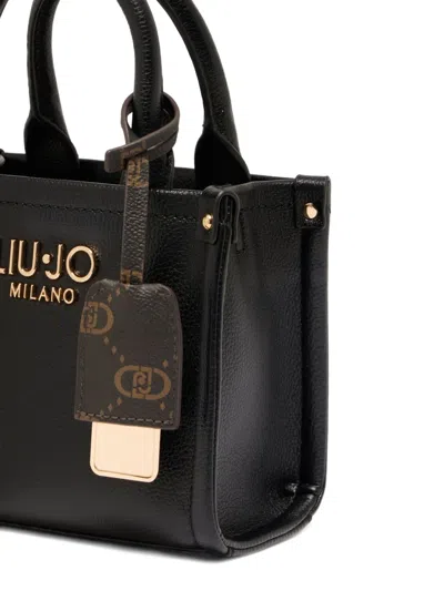 Liu •jo Structured Tote Bag Dual Handles In Black