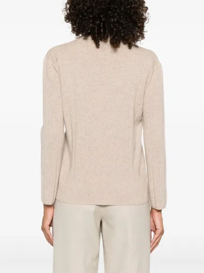 Max Mara `maxmara Pure` Sweater In Neutral