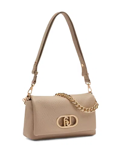 Liu •jo Medium Lapuffy Bag In Neutral