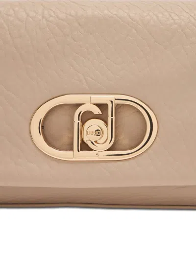 Liu •jo Medium Lapuffy Bag In Neutral