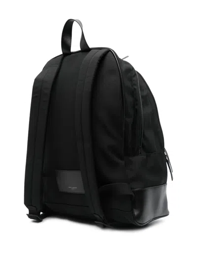 Saint Laurent Versatile Backpack Featuring Adjustable Straps In Black
