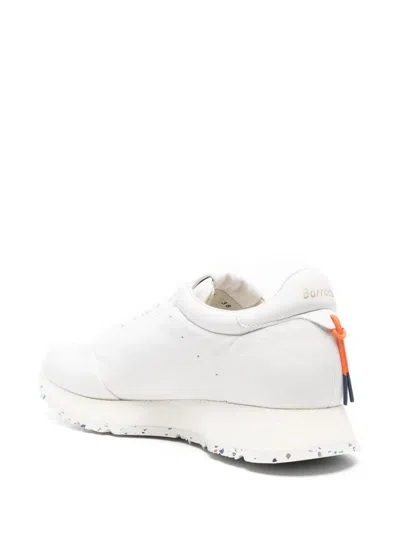 Barracuda Leather Sneakers In White