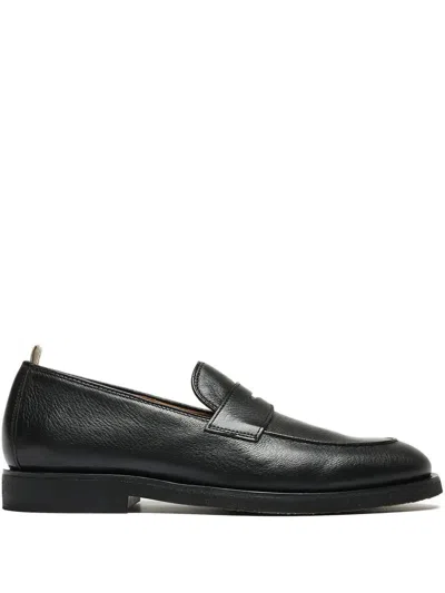 经典皮质乐福鞋