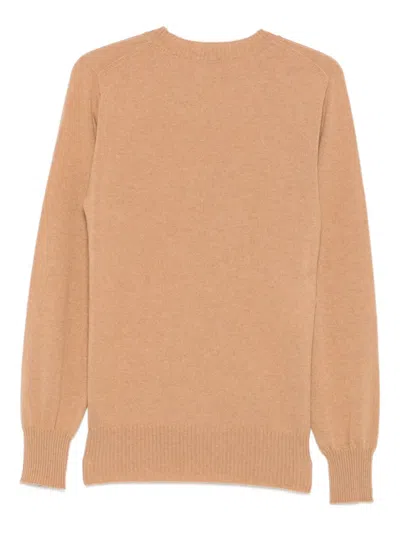 Alberta Ferretti Alberta Ferreti Cashmere Sweater In Brown