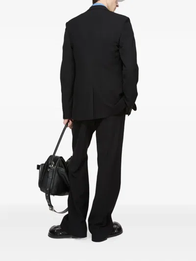 纽扣细节单排扣西装夹克