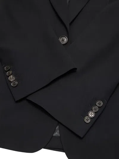 纽扣细节单排扣西装夹克