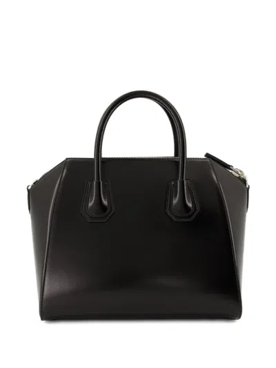 Givenchy Borsa A Mano Antigona Piccola In Pelle Cioccolato  Donna In Black