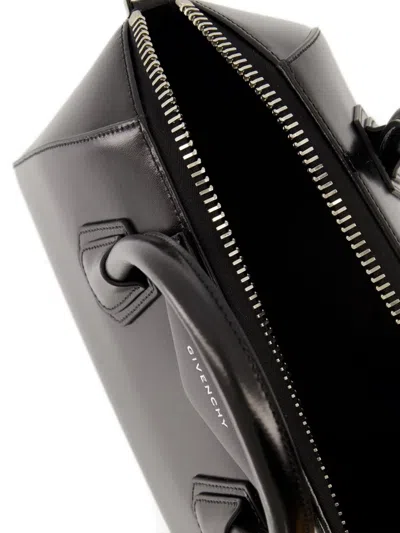 Givenchy Borsa A Mano Antigona Piccola In Pelle Cioccolato  Donna In Black