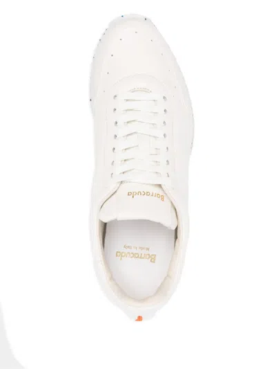 Barracuda Phoenix Sneakers In White Nappa In White