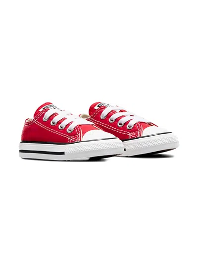 Converse Chuck Taylor All Star Low Top Infant/toddler Shoes In Red