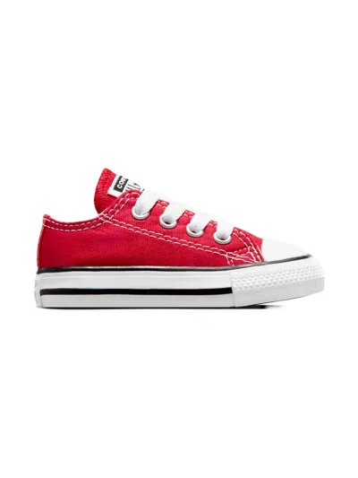 Converse Chuck Taylor All Star Low Top Infant/toddler Shoes In Red