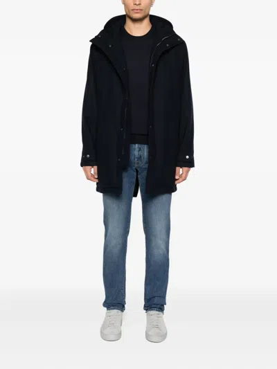 Fedeli Round-neck Long-sleeve Top In Black