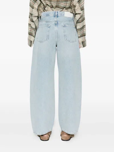 7 For All Mankind Bonnie High-waisted Twisted Jeans Clothing In Blue