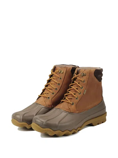 Sperry Avenue Duck Boot "grey/beige" Boots In Brown
