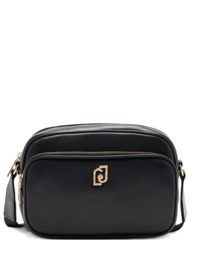 Liu •jo Versatile Shoulder Bag Zipped Pocket In Black