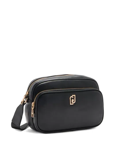Liu •jo Versatile Shoulder Bag Zipped Pocket In Black