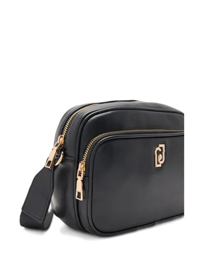 Liu •jo Versatile Shoulder Bag Zipped Pocket In Black