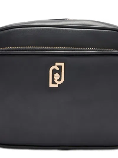 Liu •jo Versatile Shoulder Bag Zipped Pocket In Black