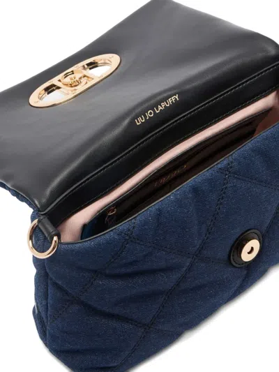 Liu •jo Crossbody Bag Chain Strap In Blue