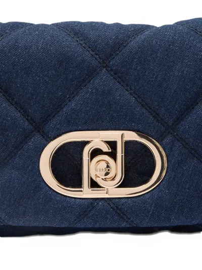 Liu •jo Crossbody Bag Chain Strap In Blue