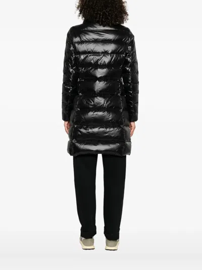 Fay Down Jacket With Long Quilted Design In Black