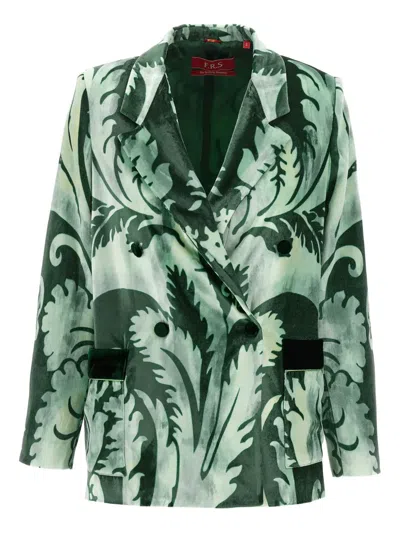 F.r.s For Restless Sleepers Jacket F. R.s For Restless Sleepers Woman Color Multicolor In Green