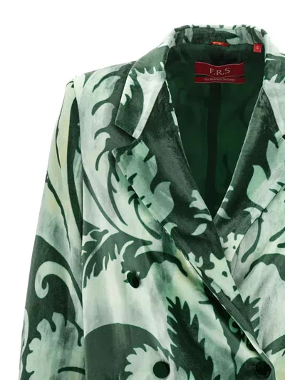 F.r.s For Restless Sleepers Jacket F. R.s For Restless Sleepers Woman Color Multicolor In Green
