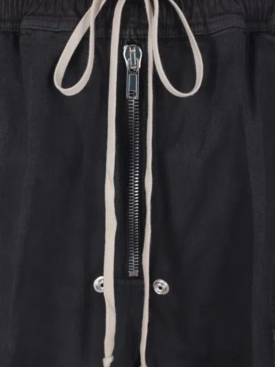 Rick Owens Drkshdw Jumbo Bela Double Cargo In Black