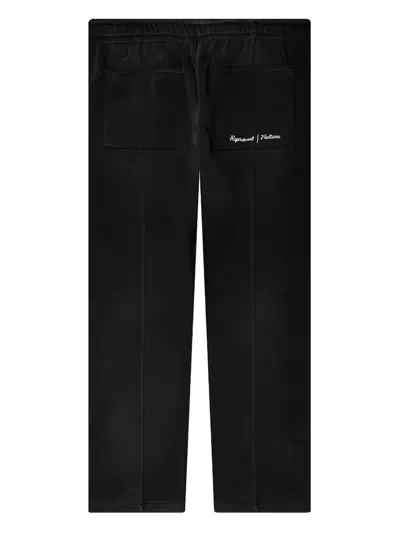 Represent Embroidered Sweatpants In Black